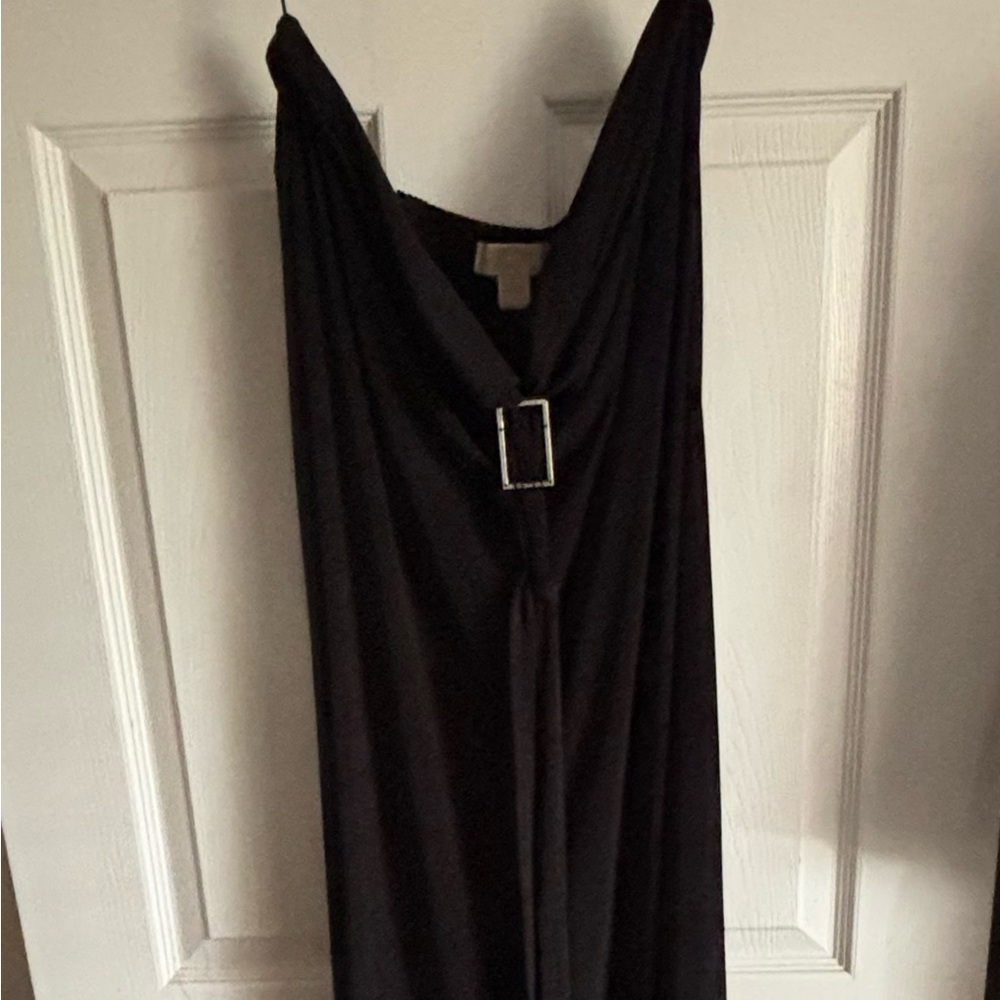 Michael Kors Black Strapless Dress